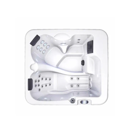 Luxuriöser 4-Personen-Whirlpool – Massage-Spa mit Aromatherapie