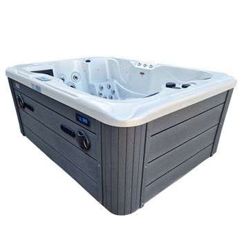 Garden Jacuzzi SPA102 210x160 cm - Moderni vesihierontakylpyamme puutarhaan