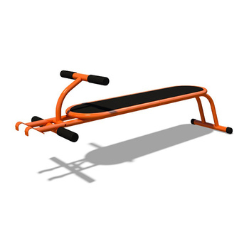 Banco abdominal ajustável MF1.12 – Banco profissional para treino de abdominais