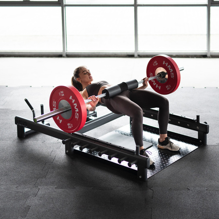 PHT25 Platforma Do  Ćwiczeń Mięśni Pośladków Hip Thrust i Martwego Ciągu HMS