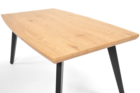 Tavolo rettangolare BREMA 160 cm - rovere