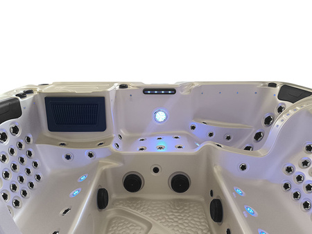 MOG-1336 AK.21 OB.04C Garden SPA μπανιέρα υδρομασάζ 240X240X93CM