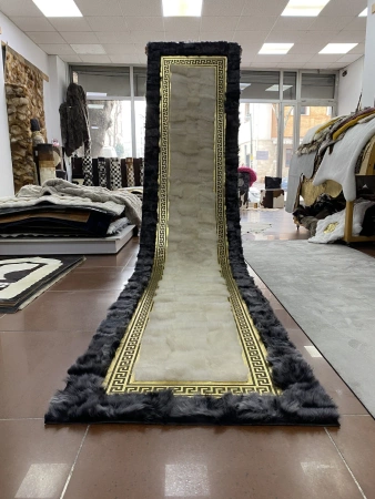 Handmade plush rug - a soft, cosy and stylish interior design element