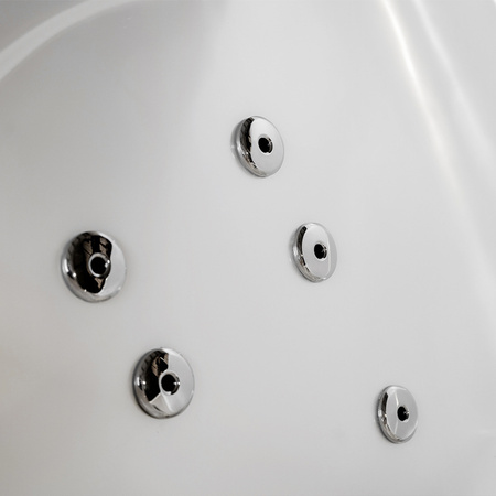 Vasca fredda Cold Tub Beringa 686 Bianco Perla con rivestimento color caffè – Crioterapia e recupero