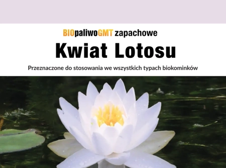 Scented Biofuel 1L Lotus Flower - aromatisk brændstof til biopejse