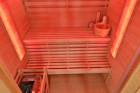 MO-TS4B Suha savna s kuhalnikom HARVIA 8 kW | Wellness | Relax | Spa | Pripravljeno za namestitev | Naravni les