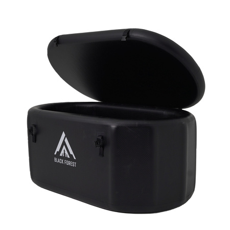 Extralink Eisbadewanne | Walrossbadewanne | 160x85x65cm, schwarz