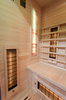 Sauna de infrarrojos con piedras de sal del Himalaya MO-EA2R | Wellness | Relax | SPA | Madera Termotratada | Madera Natural