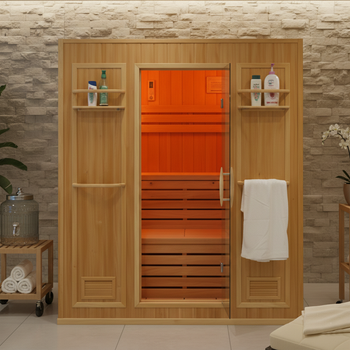 MO-EN4 Sausā sauna ar plīti HARVIA 6 kW | Wellness | Relax | SPA | Mājas SPA | Gatavs uzstādīšanai