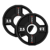 TPC SET OLYMPISCHE POLYURETHAAN PLAAT SET 2 x 2,5 - 25 KG CPU (155 KG) HMS