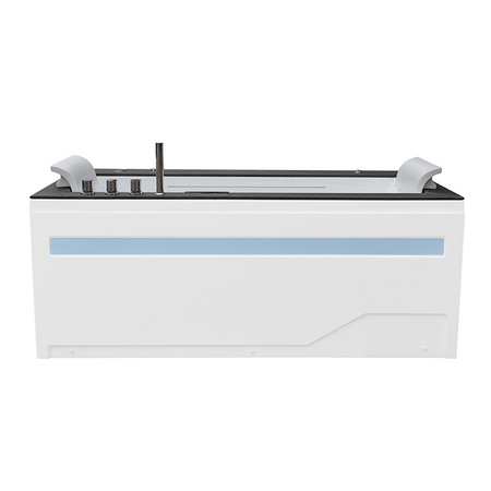 Namų SPA vonia Boston 926 Black | Ash 180x100 cm 46 purkštukai | Jacuzzi