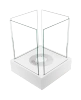 Cheminée bio autonome Sunset Garden Mini blanc mat