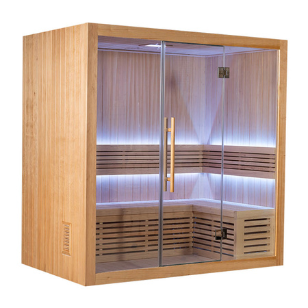 MO-SS1220P Sauna secca con stufa HARVIA da 4,5 kW