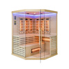 MO-EA3CR Infrasarkanā sauna | Dabīgā koksne | Gatavs uzstādīšanai