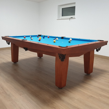 Tavolo da biliardo Greg – Tavolo da pranzo e ping‑pong 3‑in‑1Compatto, di design e durevole