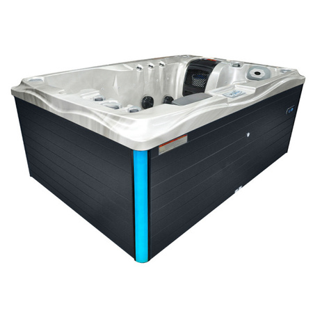 Dārza džakuzi SPA749 200x135 - Spa vanna ar strūklu un LED apgaismojumu