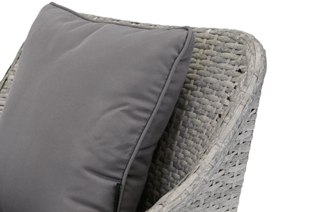 Meble ogrodowe z technorattanu MOKKA | meble ogrodowe z technorattanu, zestaw na taras, wypoczynek w ogrodzie