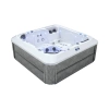 Ovanmark jacuzzi för 6 personer med massage – lyxigt SPA-badkar