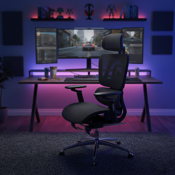 Mark Adler Expert 7.9 ergonoomiline tool – mugav kontoritool reguleeritava kõrguse, nimmetoe ja võrgust seljatoega