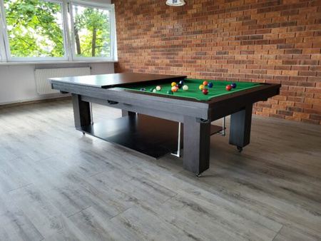 Gary Billiard Table – Impressive 3‑in‑1 Table: Billiards, Dining Table, and Table Tennis