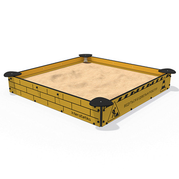 Sandbox "Construction Site" LK311 – The perfect sandbox for the garden