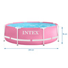 Piscina de Jardim com Estrutura INTEX 28290 – 244 x 76 cm
