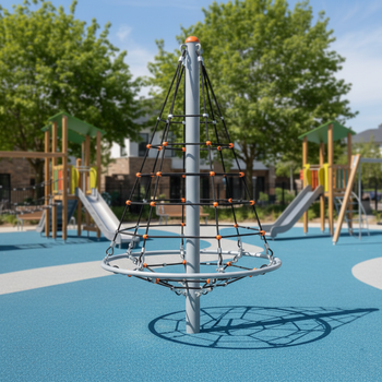 Klappramp / repklätterlekplats SE773-2,5-AL – Attraktiv klättrarkonstruktion för barn