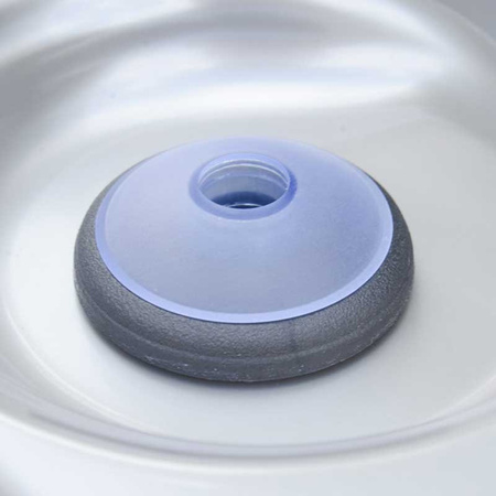 Υπαίθριο τζακούζι SPA340ECO Καπουτσίνο 220x220 cm – μια οικολογική μπανιέρα SPA με γκρι περίβλημα σε εμφάνιση ξύλου