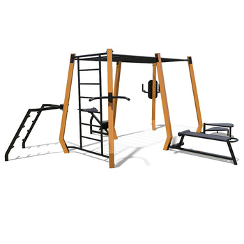 Geavanceerd trainingsstation MAX SM802 | Buitengym met bank