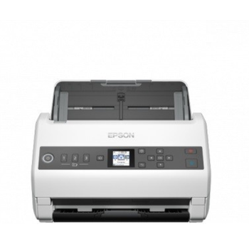 Epson WF DS-730N A4 skanner ADF-iga, 80 ipm, CIS, USB ja Ethernet - professionaalne skanner kontorisse, kiire dokumentide ja fotode skaneerimine, kõrge pildikvaliteet, tootlikkus ja kokkuhoid.
