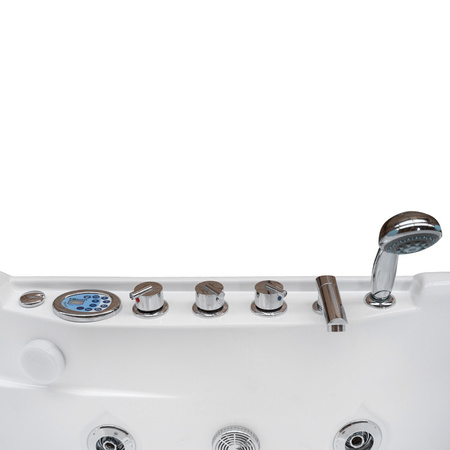 Lázeňská vana s hydromasáží pro domácnost | Lemur 796R Right 140x80 cm 16 trysek | Jacuzzi