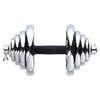 STC 50 Barres/Barbell en Coffret Chrome 2x25kg HMS
