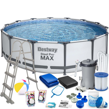 427 x 107 cm 19in1 Bestway 56950 dārza rāmis baseins