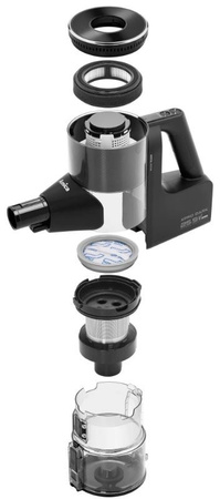 Вертикална прахосмукачка Amica VM X Pro Dark – мощност, комфорт и модерна технология