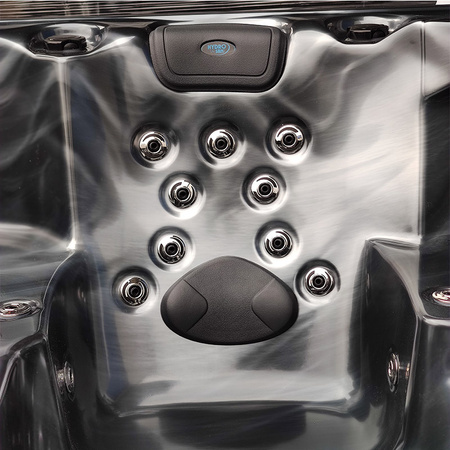 Dārza džakuzi SPA403 230x230 cm - ekskluzīva spa vanna 4 personām