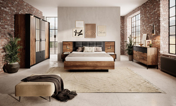 Quarto Milton - Castanho/Antracite