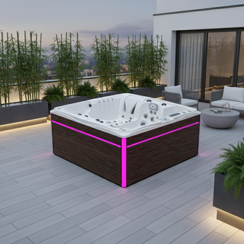 Градинско джакузи SPA747 F27 210x210 cm - комфорт и елегантност
