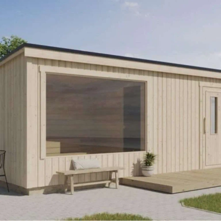 Sauna zewnętrzna/MODULAR SAUNA KALLE “XL”