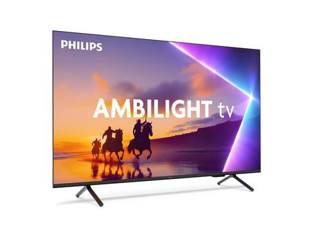 Telewizor Philips QLED 55 cali 55PUS8510/12-Technologia 4K QLED zapewniająca żywy obraz i jakość kolorów 
