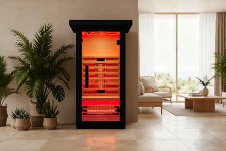 Вътрешна сауна OFS06C-1 – Комфортна инфрачервена сауна за апартамент