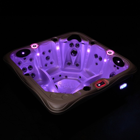 Utomhusjacuzzi SPA752 200x200 cm – avkoppling i elegant stil