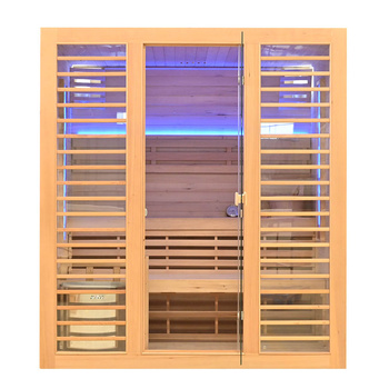 MO-TS4B Suchá sauna s vařičem HARVIA 8 kW | Wellness | Relax | Spa | Připraveno k instalaci | Přírodní dřevo