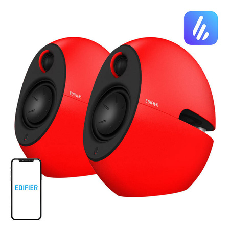 Edifier e25HD-høyttalere (rød)