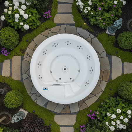 Jacuzzi OF-V3003 – ексклюзивне 9-місне SPA з гідромасажем, LED-освітленням, Bluetooth та повною фільтрацією