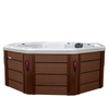 Jacuzzi de jardin SPA107 220x220 cm – baignoire SPA de luxe pour 6 personnes