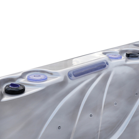 Jacuzzi de jardin SPA703A 230x230 cm – une baignoire SPA de luxe avec hydromassage 