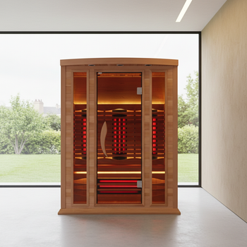 Sauna OFS03-4 – Sauna sèche électrique compacte avec infrarouge