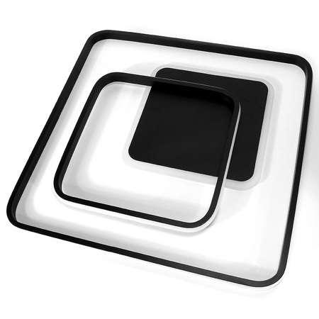 PLAFOND LED LIGNES ET CARRÉS 88W + TÉLÉCOMMANDE DL-G04