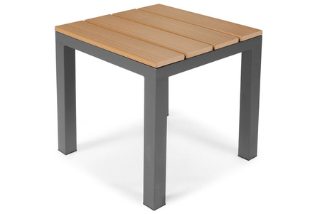 Vrtni kotiček s funkcijo ležalnika LAGOS- siva | vrtni kotiček, sedežna garnitura, udobje na terasi