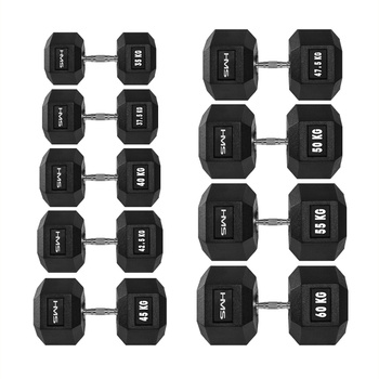 Hex Pro 2 - Halteres HMS de 60 KG